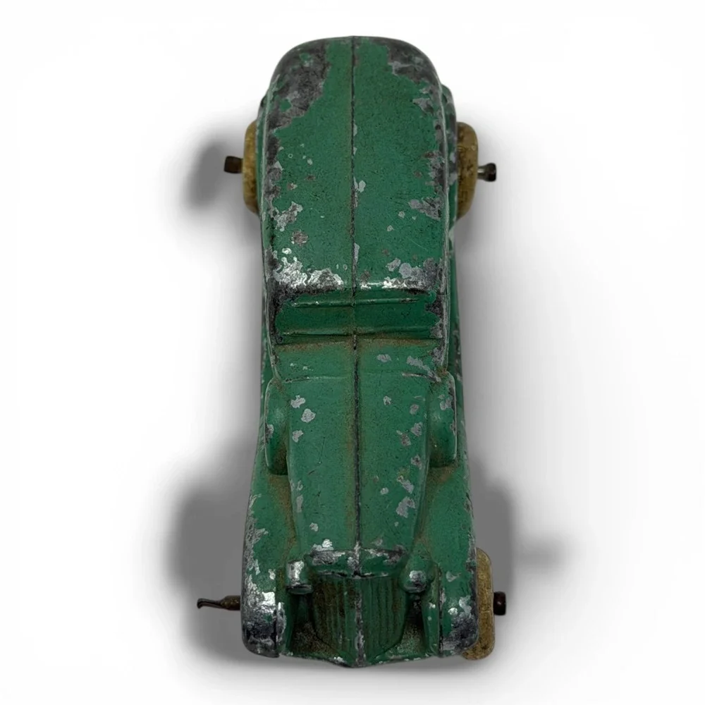 Vintage 1930s Lincoln White Metal‎ Works Graham Slush Car Toy Kansas Barclay